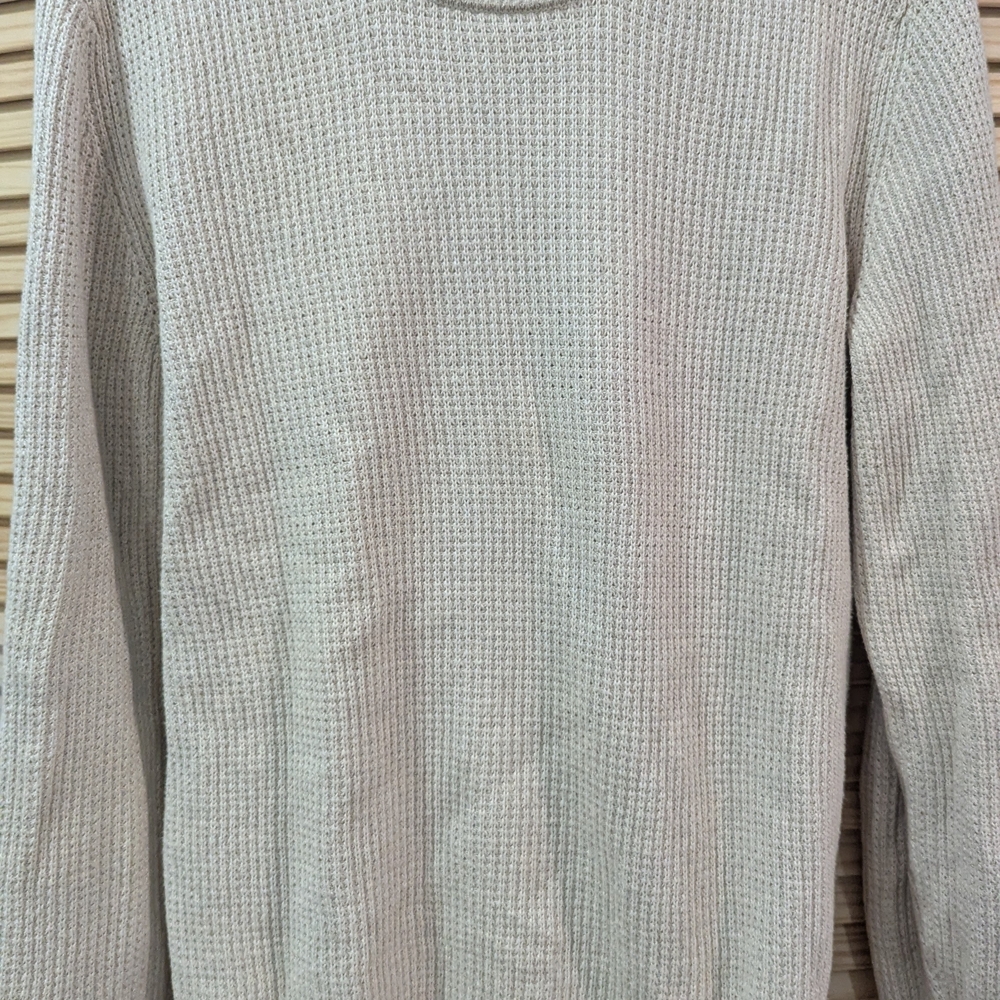 GAP Men's Cream Crewneck Sweater